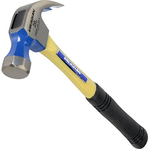 Vaughan FS20 570 g slät ansikte böjd klo nagelhammare
