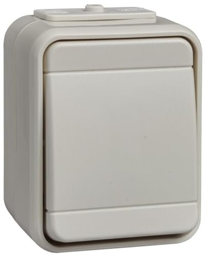 Elso Uni-schalt.6 10 A Steckklemme ATO, perlweiß, 441600