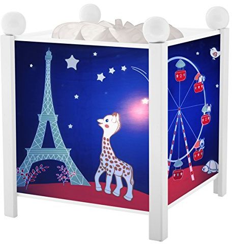 Trousselier 4365 WGB 12 V Magisk lykta Sophie the Giraff Paris nattlampa