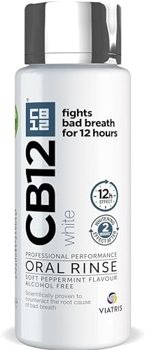 CB12 White MOUTHWASH 250ML