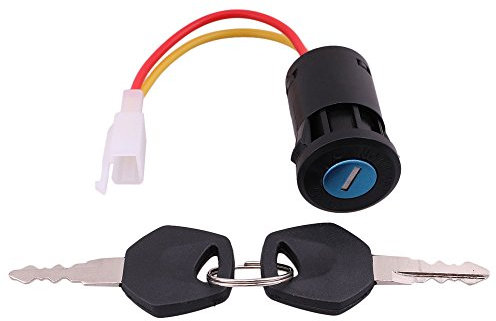 Interruttore a chiave di accensione per auto elettrica a 2 fili per bambini ATV per bambini