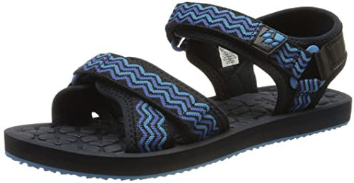 Jack Wolfskin Jungen Unisex Kinder Zulu Vc K Sandale, Blue/Dark Blue, 28 EU