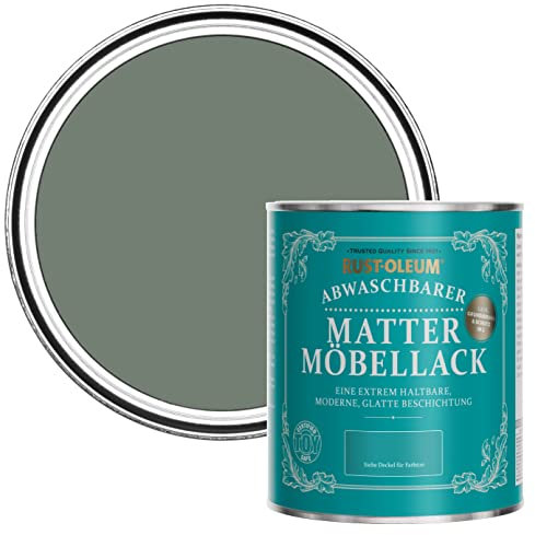 Rust-Oleum Green Furniture Paint in Matt Finish - Serenity 750ml