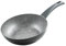 Zanetti - Durapietra Induction Wok-Pfanne 20 cm, Wok-Pfanne, antihaftbeschichtet, auch für Induktion, Durchmesser 20 cm, Farbe Grau