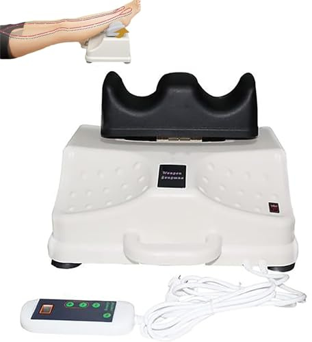 Masajeador de pies oscilante, máquina Chi sanguíneo para Fitness, Masaje Fisioterapia piernas, Ajuste Fuerza 10 velocidades, relajación, Alivio del Dolor y Mejora