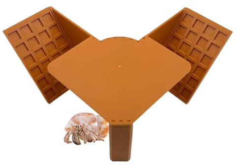 Generico Refuge Habitat pour Crabes Ermites, Cachette pour Reptiles ou Terrarium, pour Escalade pour Crabes Ermites pour Terrarium, pour Geckos Hamsters Tortues Grenouilles Lézards