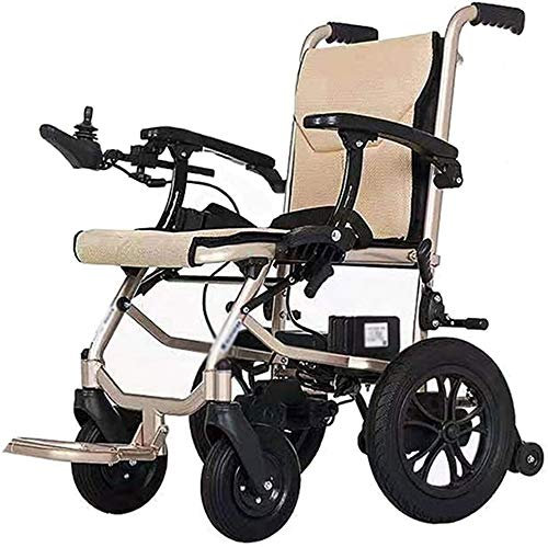 Leichte Rollstühle Elektrische Rollstühle Verfügen Über Zwei Steuerfunktionen, Leichter Elektrischer Elektrorollstuhl, Faltbarer Power Kompakter Mobilitätshilfe-Rollstuh Elektro-Rollstuhl