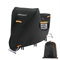 Motorrad Garage Winterfest,Universal Motorradabdeckung 420D Wasserdicht Outdoor mit Kennzeichenfenster,4 Reflektorstreifen, (XXXL 250x95x125 cm)