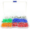 JNNJ 200 Pieces Car Fuses Torpedo Type, Standard Car Fuses Assortment Fuse, Torpedo Fuses Replacement Kit Box, Torpedo Fuse for Vintage Cars 5A 8A 16A 10A 25A with Storage Case for Car Boat Truck