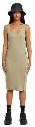 G-Star Vestido Informal para Mujer con Cremallera asimétrica, Beige Light Toggee D26593-d275-c626, XL