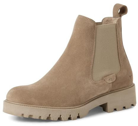 Tamaris Femme Damen Chelsea 1-25448-45 Bottine, Beige, 37 EU