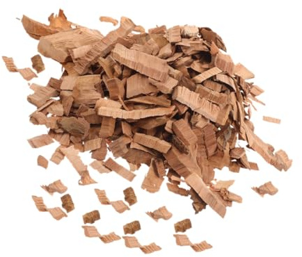 Toyvian Cherry Wood Chips Smoking Wood for Barbecue Oak Hickory Flavored Bbq Chips for Smoker Bbq