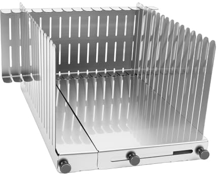 Acouto Stainless Steel Bread Slicing Guide Labor-Saving Tool for