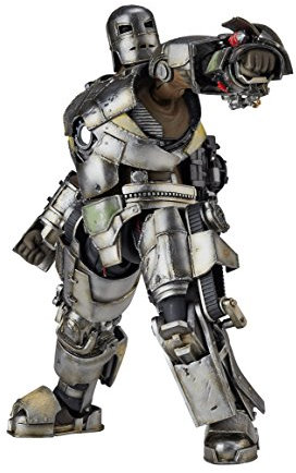 Legacy of Revoltech Iron Man Mark I LR-023 (ABS & amp; PVC gemalt Action-Figur)