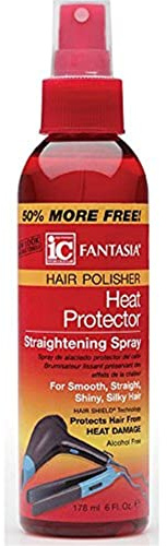 Fantasia Straightening Spray Heat Protector 6 oz. (Pack of 2)