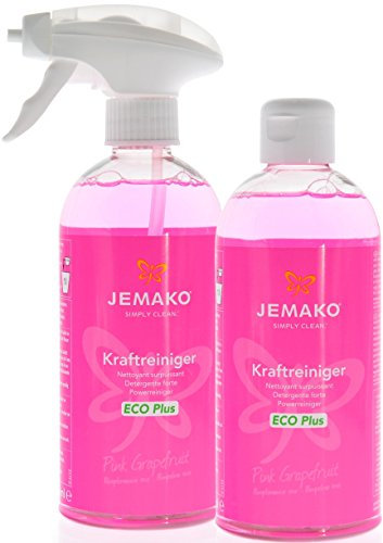 Jemako Kraftreiniger Pink Grapefruit (2 Flaschen á 500 ml) inkl. Schaumpumpe