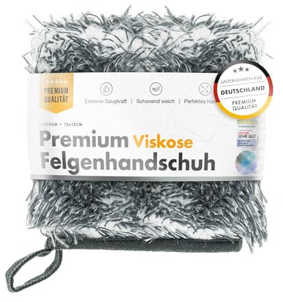 Chemicalworkz® Wheel Mitt - Mikrofaser Autowaschhandschuh - extrem saugstark - Waschhandschuh Auto - Mikrofaser Handschuh, Wash Mitt, Felgen Handschuh