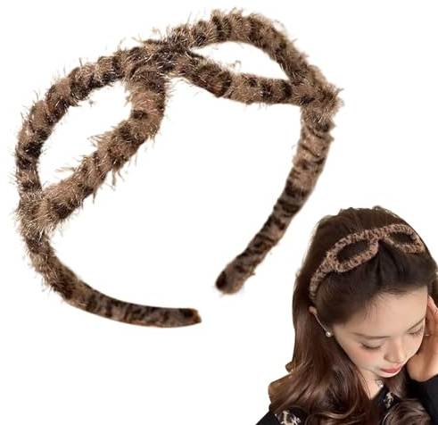 Bandeau imprimé léopard | Bandeau de lavage du visage en forme de lunettes de soleil – Couvre-chef à imprimé léopard tendance pour le bain, le maquillage et le sport