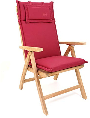 ROG garden-line AU43: Auflage FÜR HOCHLEHNER 119 x 46 cm - Bordeaux