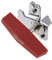 Westmark SIEGER Dosenöffner BOY, Manuell, CAN_OPENER, Dosenöffner, 3311541, Edelstahl, rot