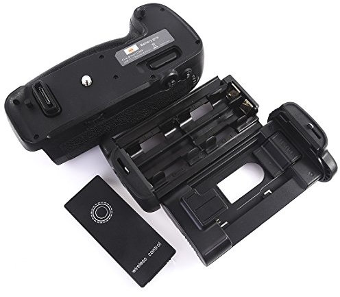DSTE Remote Vertical Battery Grip Holder Compatible for Nikon D500 Digital SLR Camera as MB-D17