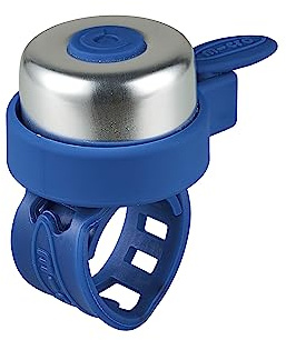 Micor Mobility Micro Klingel in der Farbe Dark Blue für Lenker mit einem Durchmesser von 20-30mm, AC4654