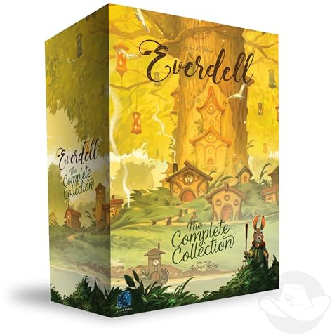 Everdell: The Complete Collection – Deluxe All-in-One Board Game with Base Game + 5 Expansions, 1–4 Players, Metal Tokens, Ever Tree, Storage Trays & Premium Components