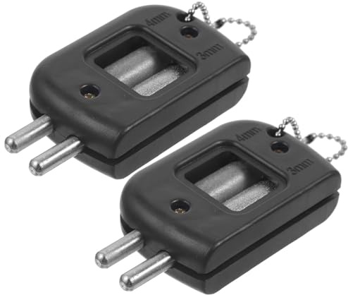 Hemobllo Afilador Práctico para Cuchillas de Patines de Hielo, 2 Unidades, Abs Resistente, Compacto y Portátil, Herramienta Pequeña para Afilar Patines de Hockey y Skate, Accesorio