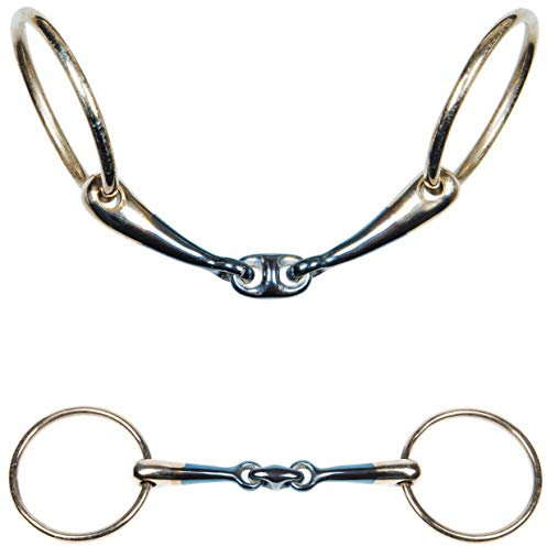 Harry´s Horse Wassertrense Anatomisch doppelt gebrochen Sweet Iron 14mm, Größe:11.5