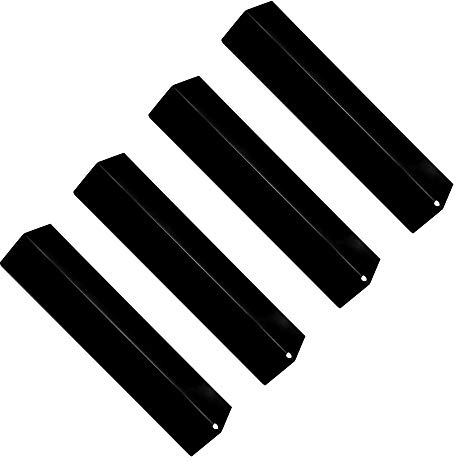 Attachcooking 92311 Porcelain Steel Flavorizer Bar/Heat Plates Replacement for Select Gas Grill Models by Aussie, Brinkmann,Grill King,Charmglow and Others(4PACK)