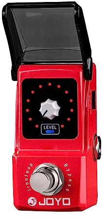 JOYO Mini pedal digital Looper de 20 minutos de tiempo de bucle para guitarra eléctrica Ironman Series Pedal de efectos (Ironloop JF-329)