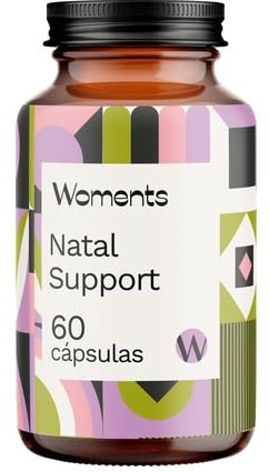 Woments | Natal support 60 cápsulas | Embarazo | Lactancia | Sin gluten | Sin lactosa