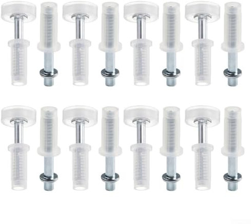 Kit de quincaillerie pour porte de placard à deux volets, pivot supérieur et roue de guidage, kit de quincaillerie pour porte pliante double (8 pièces)