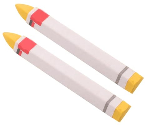 Mipcase Marcadores De Neumáticos 2 Piezas Bolígrafo De Cera para Coches Motocicletas y Bicicletas Color Amarillo Herramienta De Reparación para Automóviles Fácil De Usar