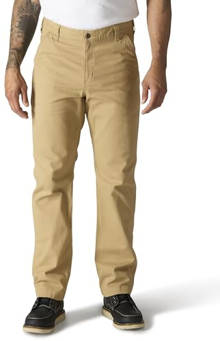 Carhartt Men's Relaxed Straight Rigby Dungaree, Dark Khaki, W34 x L30