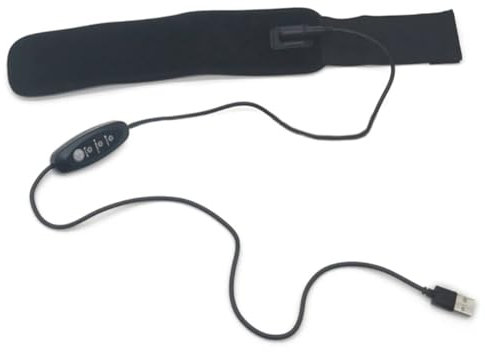 Reapyyt Calentador de lente de cámara USB con 3 cinturón calefactor anticondensación calentador para placa calefactora antirocío