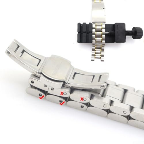Dispositivo di rimozione rapido per perni di collegamento dell'orologio con perni di ricambio aggiuntivi per la vostra convenienza