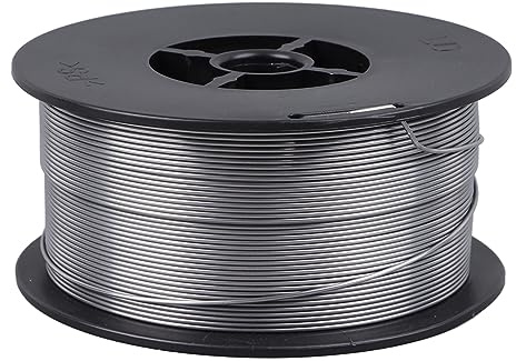 ZLXCAOB Filo per saldatura con nucleo senza gas Filo animato in acciaio al carbonio diametro 0,8 mm per saldatura 1 kg