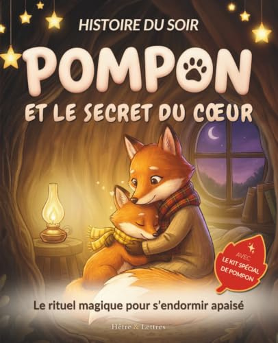 Pompon et le secret du cœur : Histoire du soir pour s'endormir apaisé: Le rituel magique pour un sommeil serein – Livre audio offert – Gérer les ... séparation avec ce livre enfant 3, 4, 5 ans