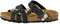 Lico Damen Bioline Flora Hausschuh, Schwarz Gelb, 40 EU