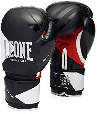 LEONE 1947 GUANTI BOXE FIGHTER LIFE nero/10OZ - GN307