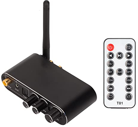 Convertitore da Digitale Ad Analogico, 2 Dispositivi Collega Il Convertitore Bluetooth Supporta Il Controllo del Volume Commutazione Musica per DVD/TV/Home