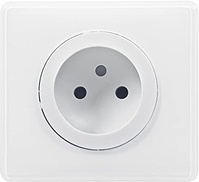 Legrand leg99561 Céliane Yesterday Steckdose ohne Erdung weiß