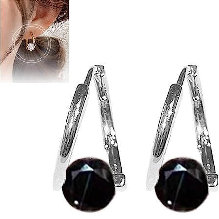 Lymphvity Germanium Earrings, Magnetic Therapy Weight Loss Earrings, Elegance Lymphvity Magnetherapy Earrings, Magnetic Therapy Earring for Women