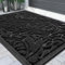 Yimobra Door Mat, Heavy Duty Front Welcome Mats For Home Entrance Outdoor Indoor, Doormat for Outside Back Patio Floor Entry Porch Garage Office, 75 x 43 cm, Black
