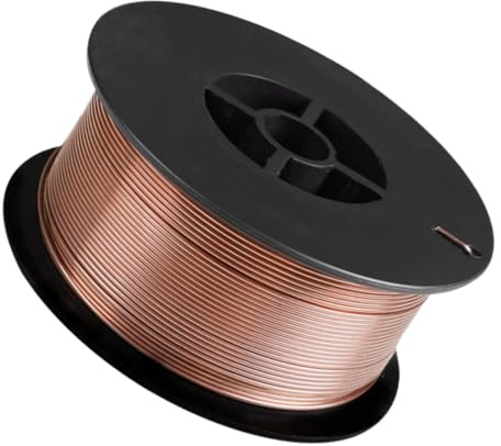 Garneck Filo per Saldatura in Acciaio al Carbonio Gas Filo Animato per Riparazioni Industriali Velocità e Precisione per Lavori Costruzione e Automotive Bobina da Rosa Oro