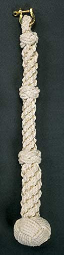 Nauticalia 5097 Cotton Bell Rope, 25cm, natur