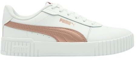 PUMA Femme Carina 2.0 Basket, White Rose Gold, 39 EU