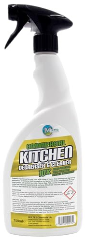Commercial Kitchen Degreaser & Cleaner Spray, 10X More Powerful, Heavy-Duty Cleaner