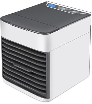 Mini Luftkonditionering Luftkylare Fläkt 7 Färger Ljus USB Bärbar 3 Växlar Personligt Utrymme Luftkylningsfläkt For Hemmet Kyl Ner Snabbt